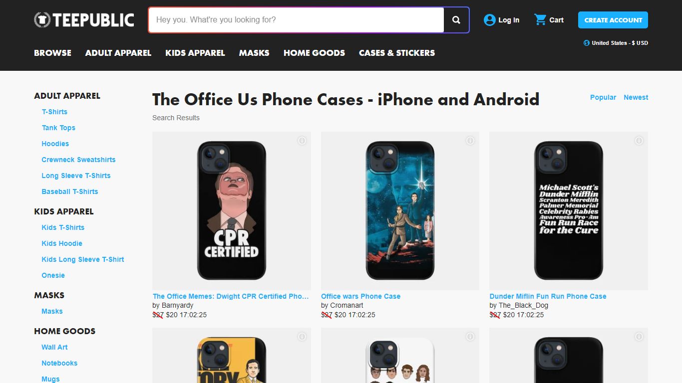 The Office Us Phone Cases - iPhone and Android | TeePublic